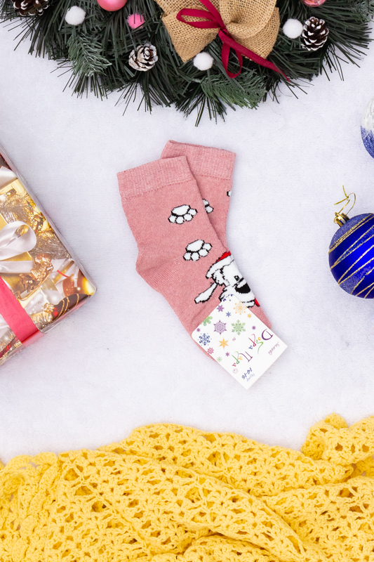 Шкарпетки дитячі "Новорічні" (зима)